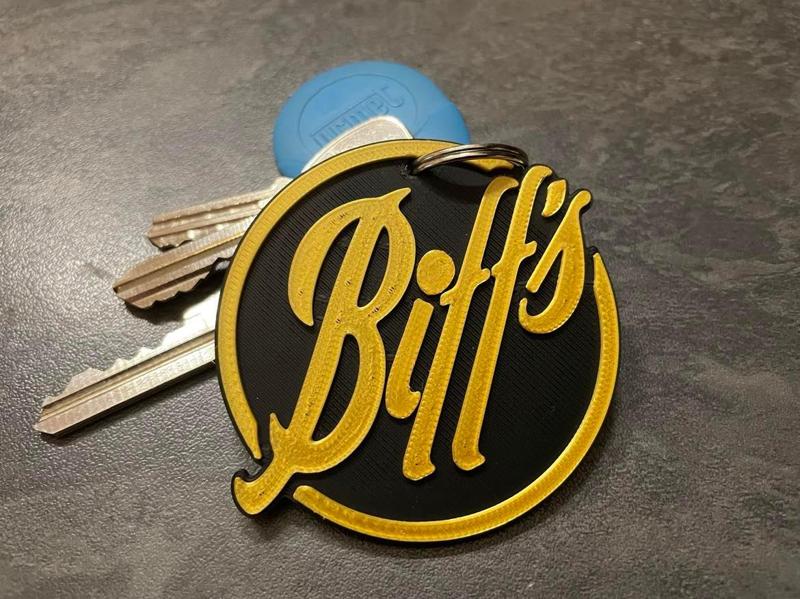 Biff's Auto Detailing keychain