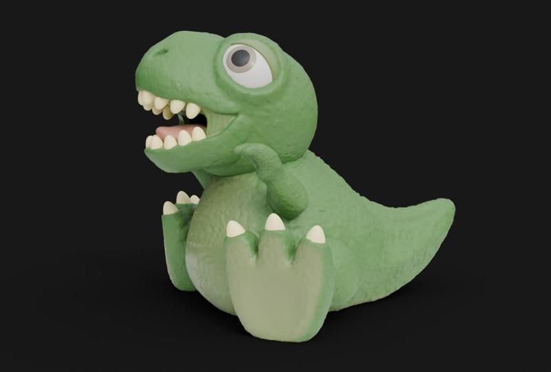 Chibi T Rex (Tyrannosaurus Rex) Piggy Bank