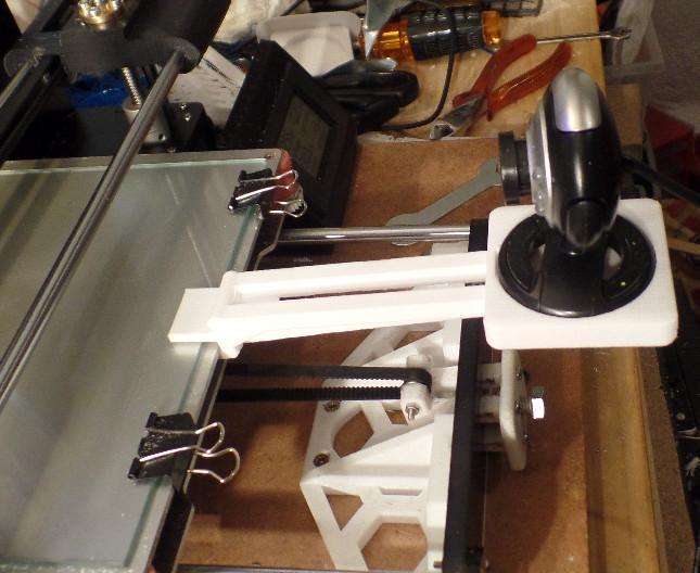 Support Webcam Tecknet C016 or similars on Hotbed A6 