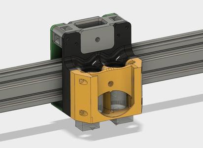 Tevo tarantula dual E3D V6 bowden X carriage