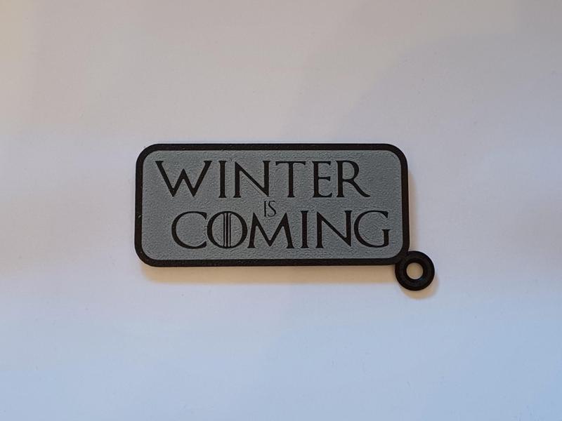 Winter is coming Keyring