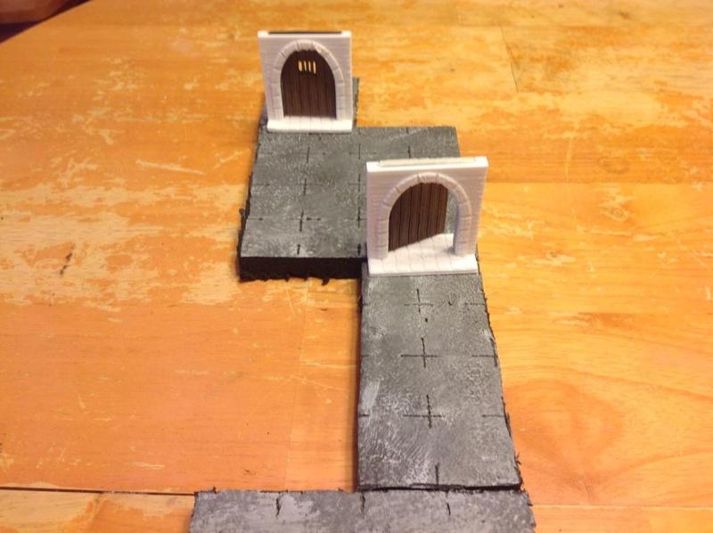 DungeonDoor - Tabletop RPG - Miniature Terrain