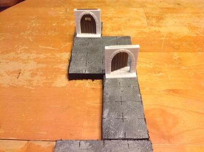 DungeonDoor - Tabletop RPG - Miniature Terrain