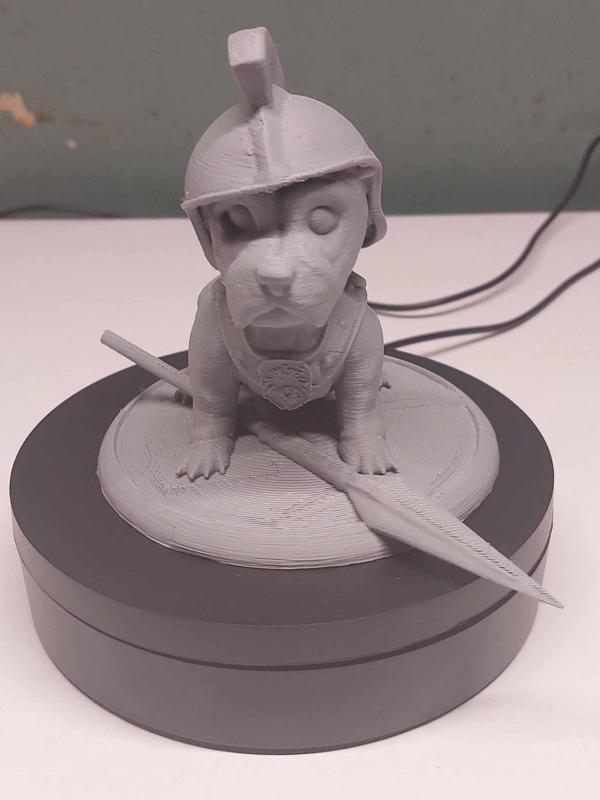 battle puppy (greek/spartan armor)