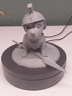 battle puppy (greek/spartan armor)