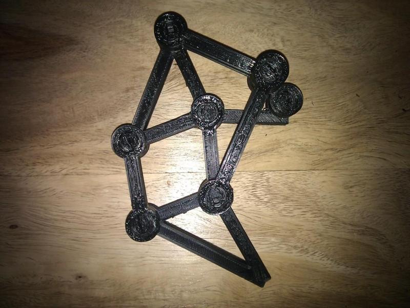 Jansen linkage ready to assemble