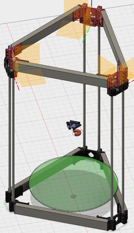 Gemstock Delta Printer (Rosstock Mini - Mini Kossel combination)