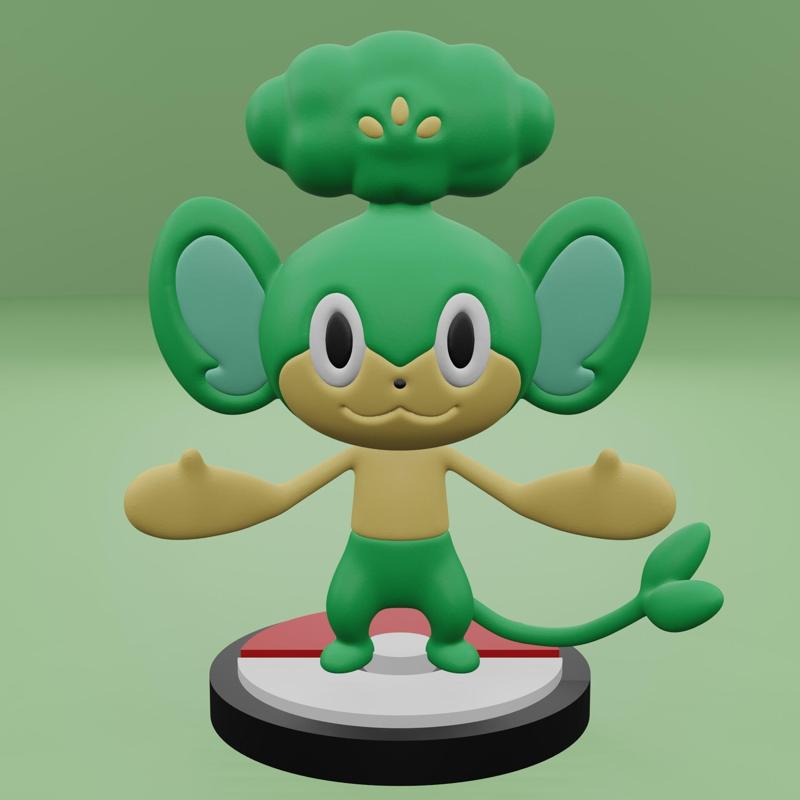 Pokemon No. 511 Pansage