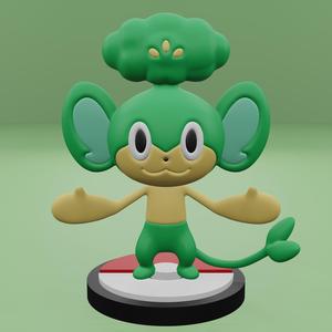 Pokemon No. 511 Pansage