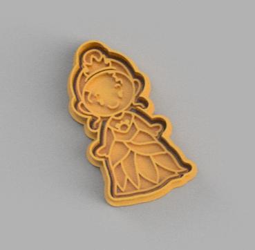 Tiana Cookie Cutter