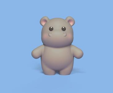 Cute Little Hippo