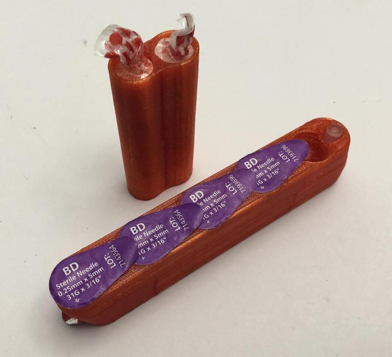 Insulin pen needle holder for BD Ultrafine