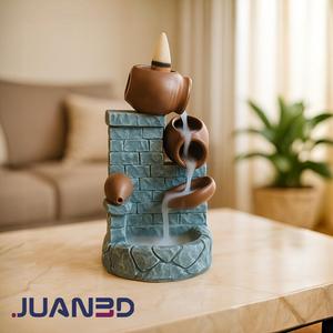 INCENSE BURNER IN A WATERFALL SHAPE