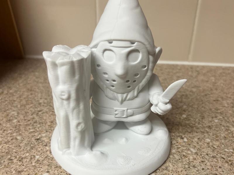 Halloween Jason Voorhees Garden Gnome 