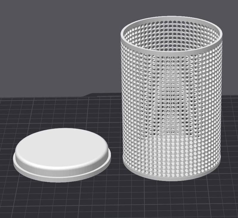 Aquarium Zeolyt Behälter