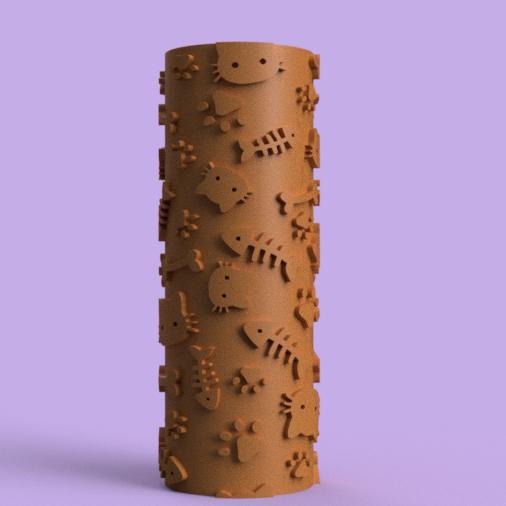 Texture roller Cats / texture roller Cats