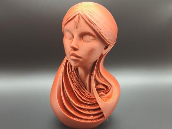 Woman Head Statue Sculpture