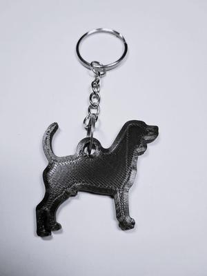 Beagle keychain