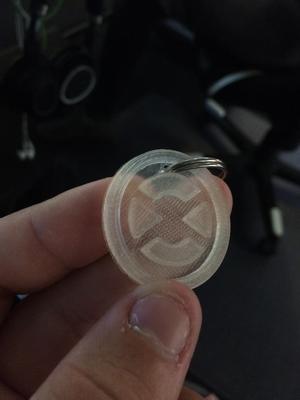 Traktor Logo Keychain