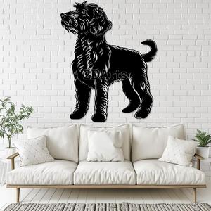Spanish Water Dog 2D Wall Art/Window Art