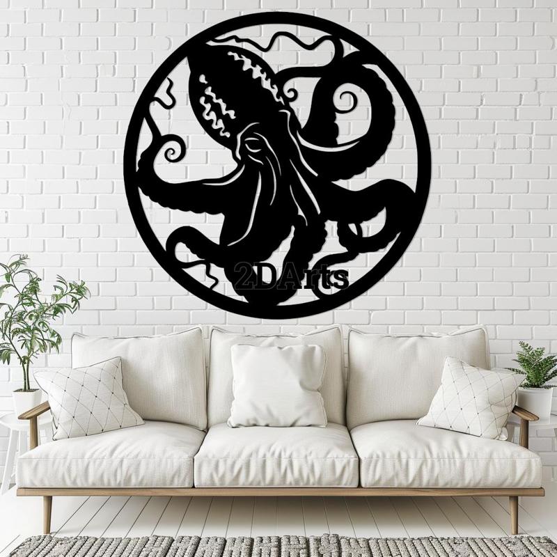 Octopus 2D Wall Art/Window Art