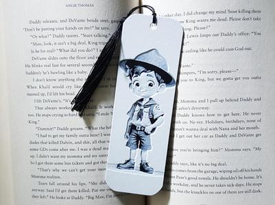 No AMS Needed. Boy Scout Bookmark, Hueforge