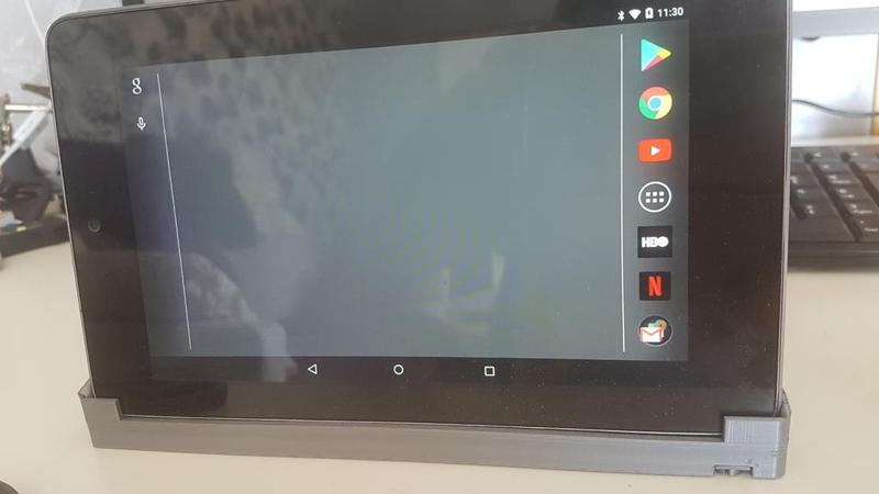 Nexus 7 mount (2012) + recharge pins