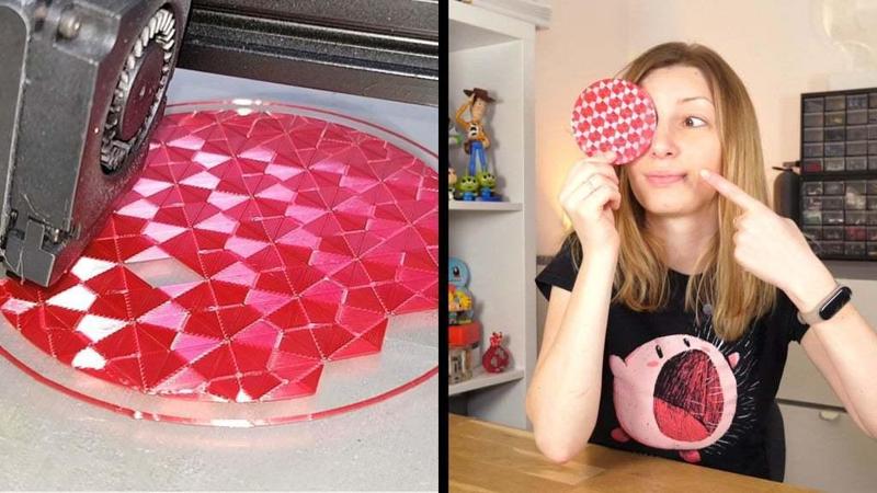 Effet Holographic / Holographic effect