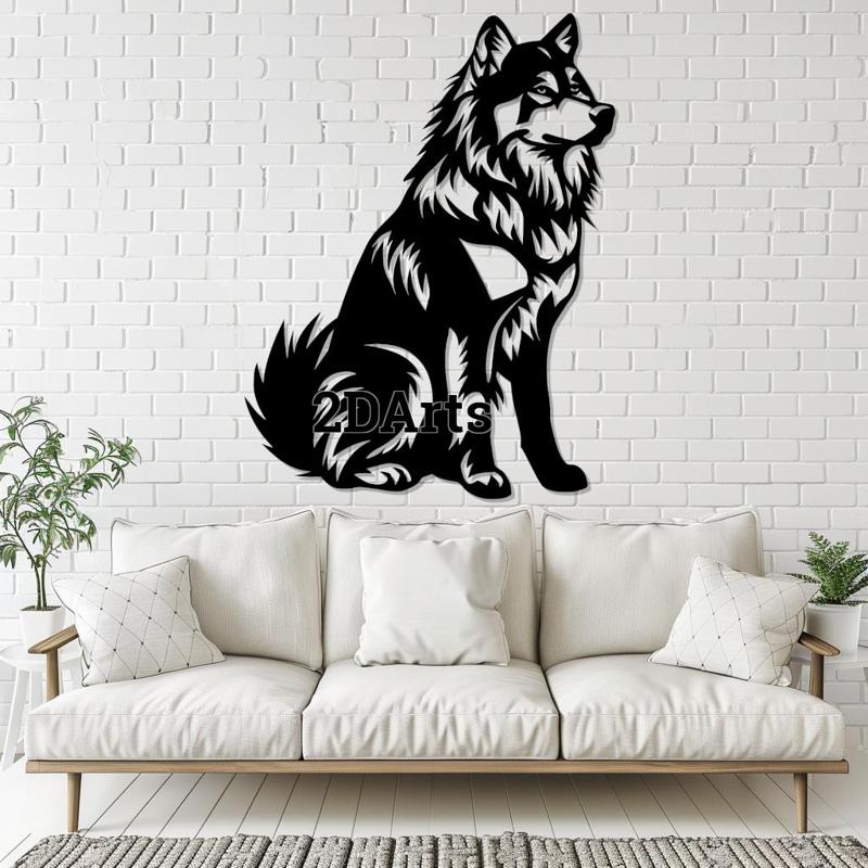 Wolf 2D Wall Art/Window Art