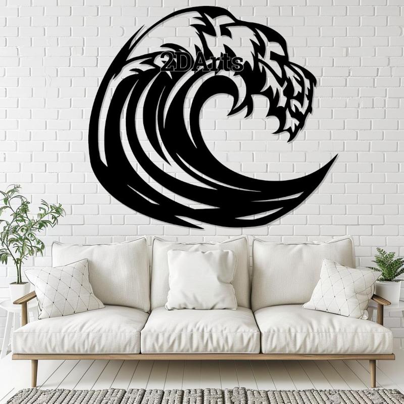 Wave 2D Wall Art/Window Art