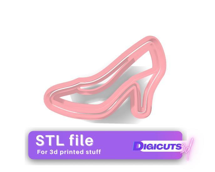 Lady Shoe cookie cutter from Paris