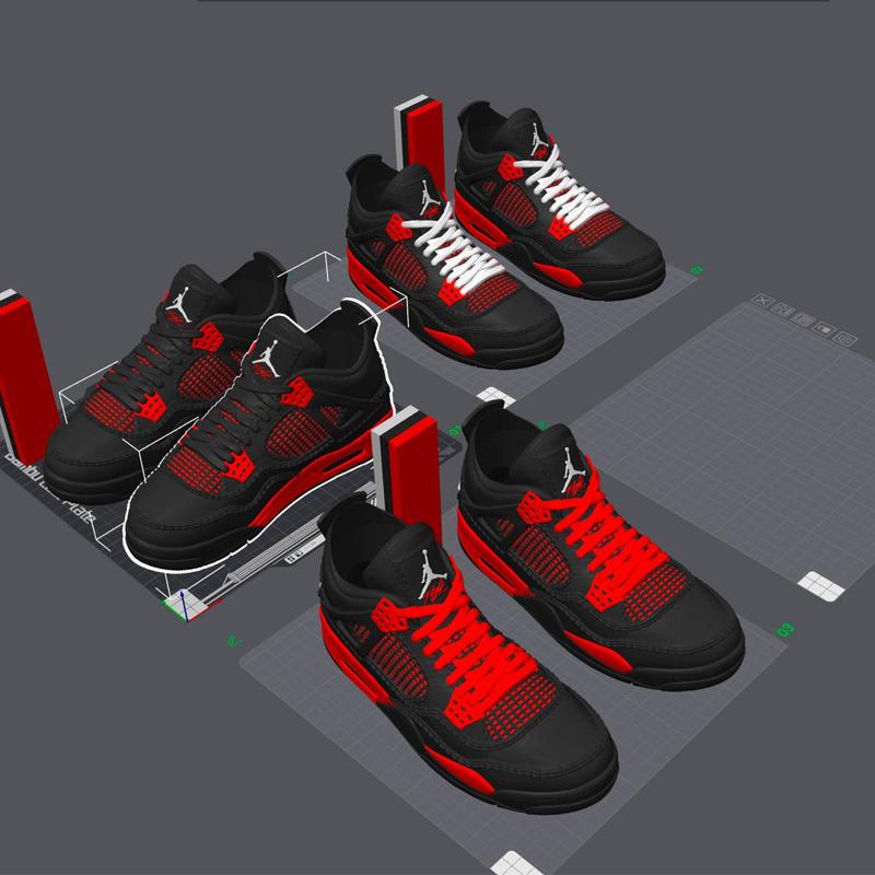 Jordan 4 red thunder pot stand ikea pack