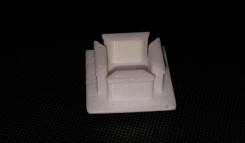 Square 2/16 Wall Tube End Caps