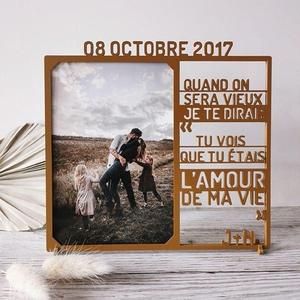 Love of my life photo frame - customizable