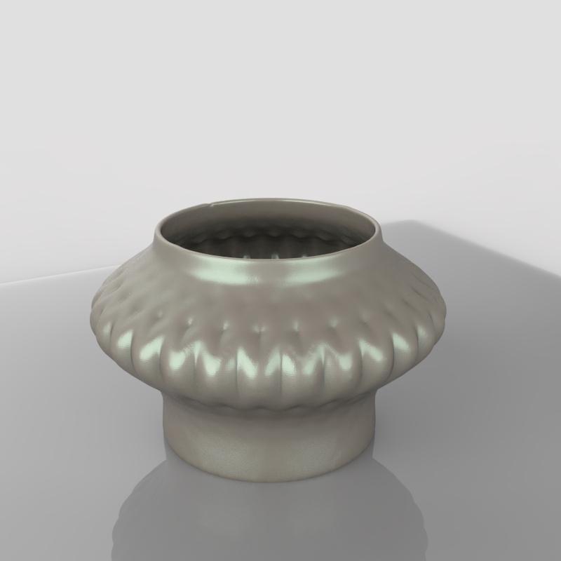 Modern and Elegant Vase Design - STL File