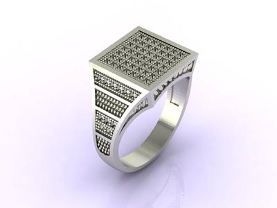 Gents Ring - Mens Ring STL READY FILES  Jewelry Rings For Men