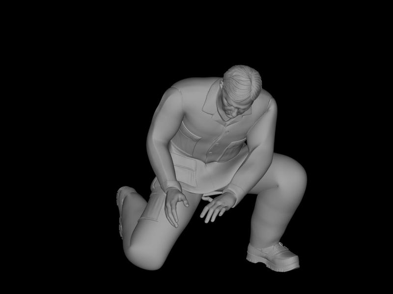 Stretcher-bearer / First-aider