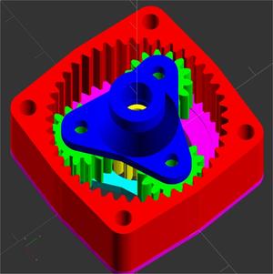 Parametric Epicyclic Gearbox Generator