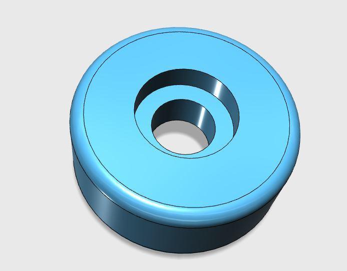 London Fog carry-on luggage spare wheel