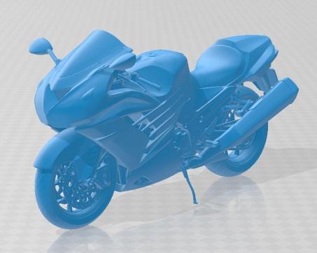Kawasaki ZX 14 R 2012 Printable Motorbike