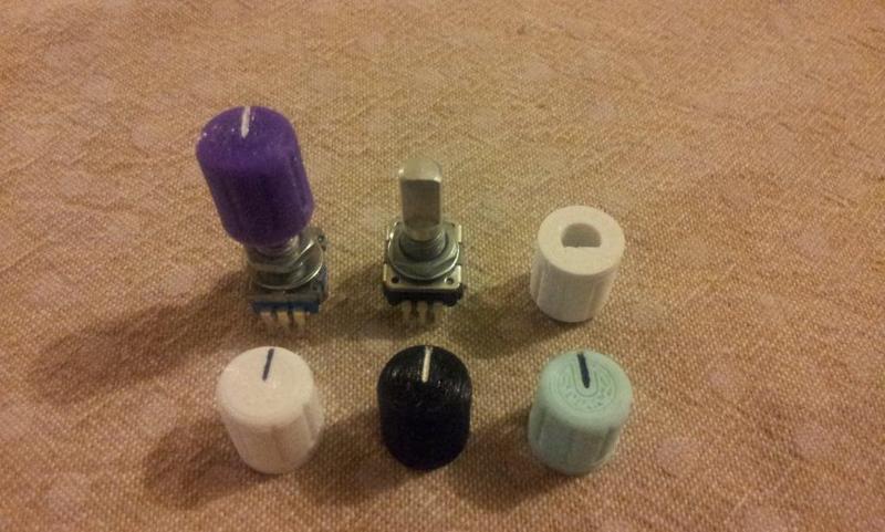 Knob for rotary encoder or potentiometer