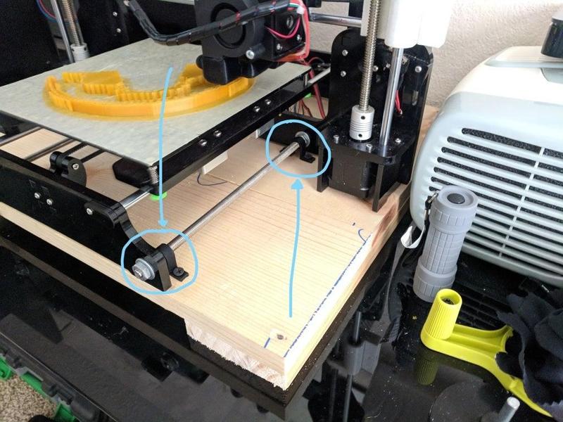 Afinibot/ Anet Frame Mounting Brackets