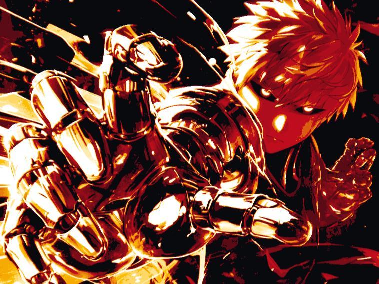 One Punch Man Genos Hueforge