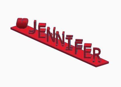 Flip text 2 in 1 (JENNIFER)