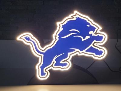Detroit Lions Light Box