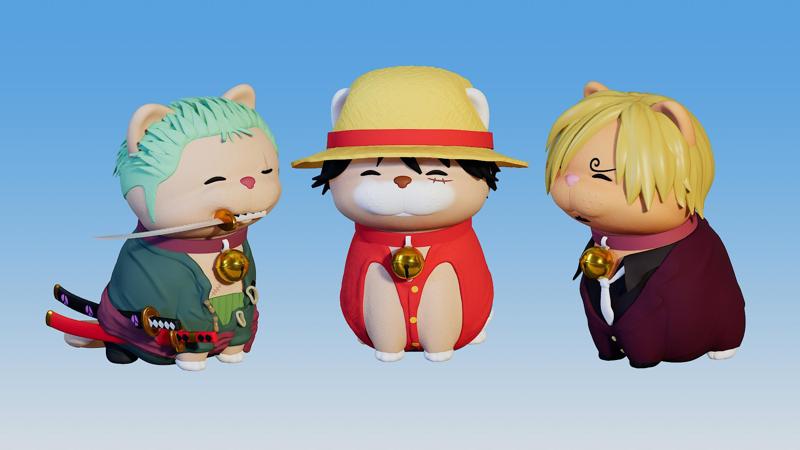 Kittens in costumes (CAT PIECE)