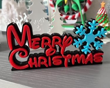 Christmas decoration Merry Christmas