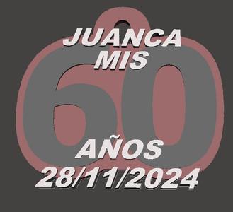 souvenir 60 años juanca
