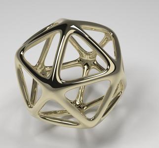 Icosahedron for Pendant Necklace Eaarings Bracelets