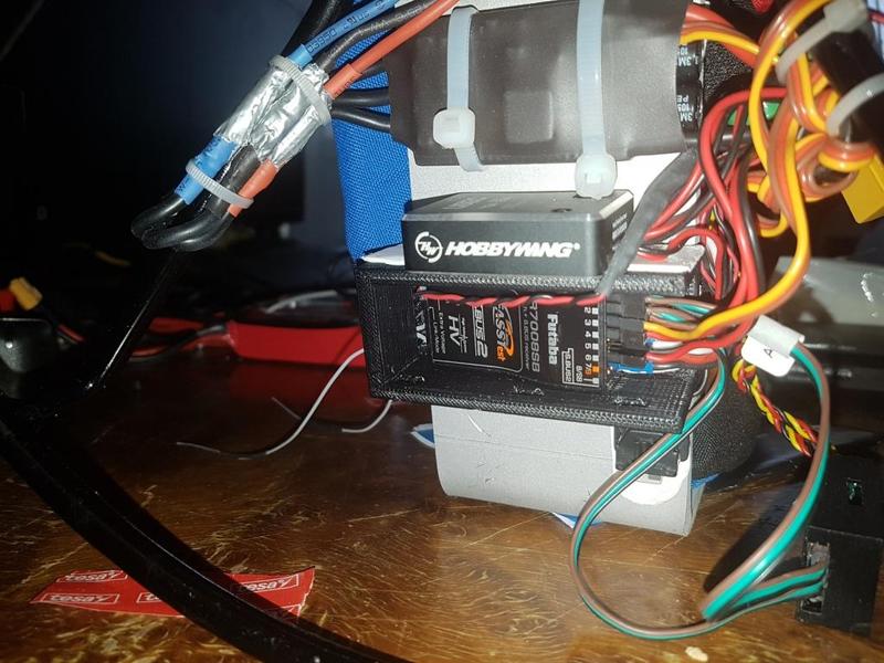 Opale Futaba R7008SB receiver Mount